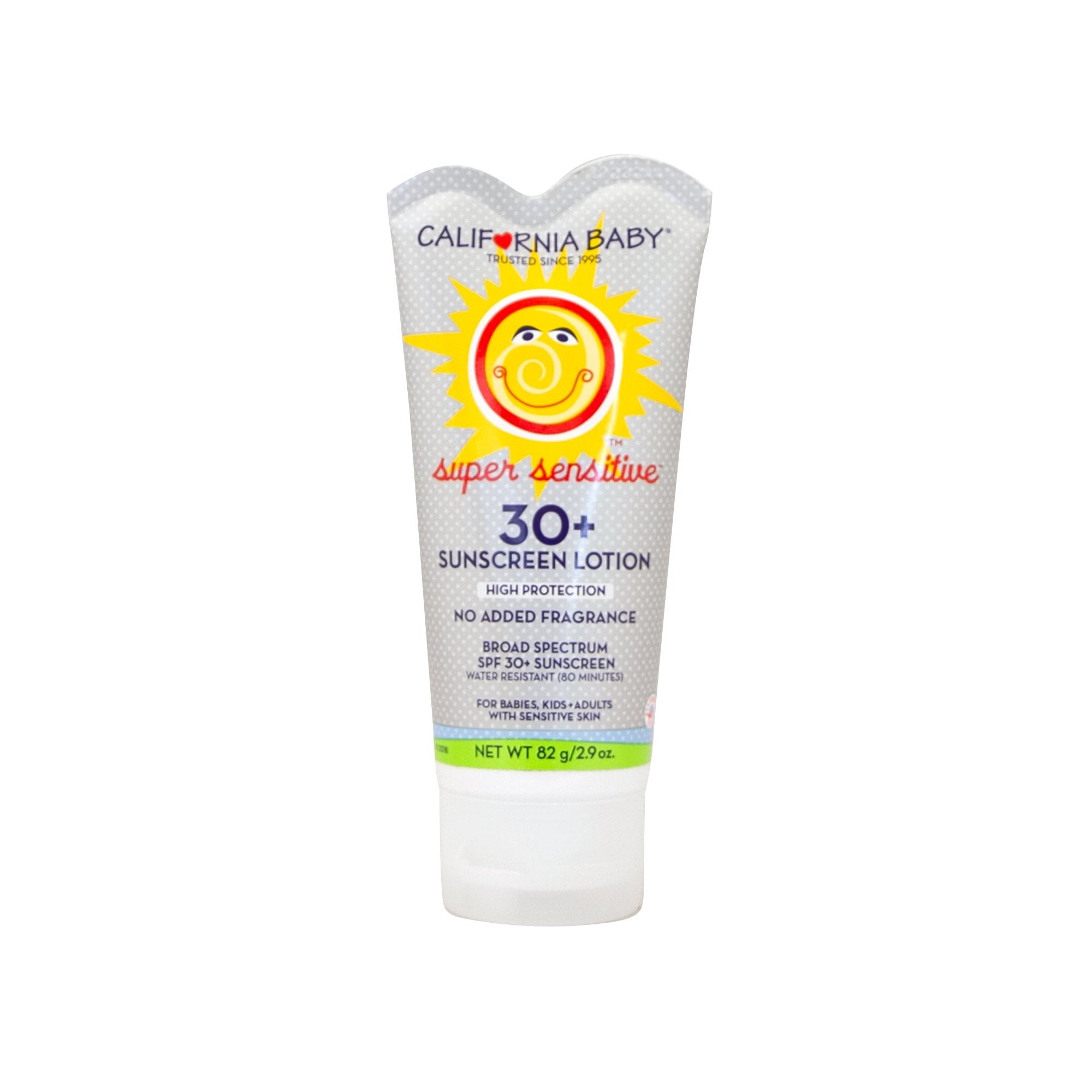 California baby store super sensitive lotion