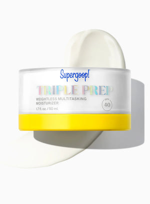 Supergoop Triple Prep  Weightless Multitasking Moisturizer Spf 40 1.7 0z