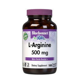 Bluebonnet L-Arginine 500mg Capsules 100