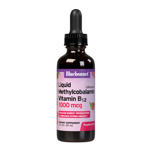 Bluebonnet Liquid  Methylcobalamin Vitmin B12 -1000mcg 2oz