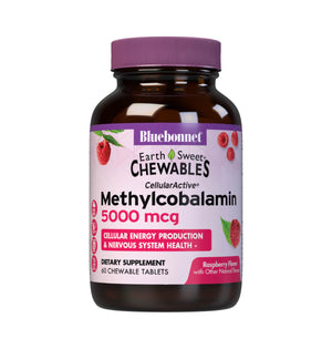 Bluebonnet Methylcobalamin 5000mcg  Earthsweet Chewables  60