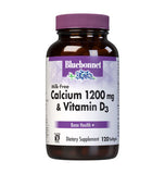 Bluebonnet Calcium 1200mg & Vitamin D3 Softgels 120