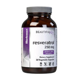 Bluebonnet Beautifulally Resveratrol 250mg Capsules 30