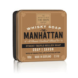 Scottish Fine Soaps - The Manhattan Whiskey Soap 100g