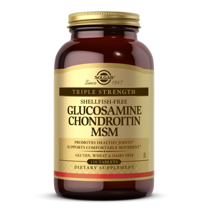 Solgar Glucosamine Chondroitin MSM  Triple Strenght Tablets 120