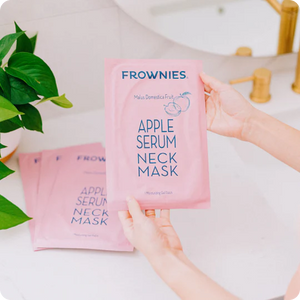 Frownies Apple Serum Neck Mask ( 1 Moisturizing Gel Patch )