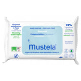 Mustela Compostable Unscented Cleansing Wipes 60 Wipes