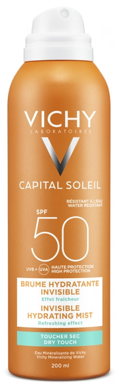 Vichy Capital Soleil Invisible Hydrating Mist SPF50 200ml