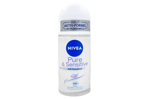 Nivea Roll-On Deodorant Invisible Silky Smooth -50 ml
