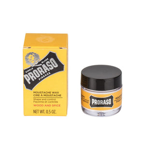 Proraso Wood and Spice Moustache Wax