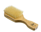 Kent Mens Finest Satinwood White Bristle Rectangular Club Brush OS11