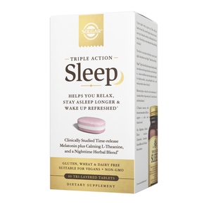 Solgar® Triple Action Sleep Tri-Layered Tablets (Select Size)